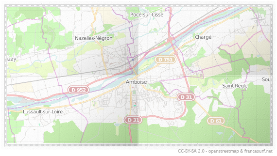 Carte de Amboise
