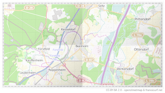 Carte de Beinheim