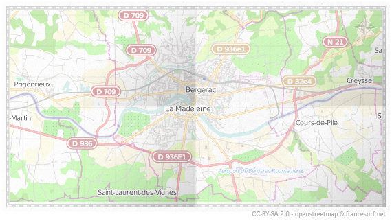 Carte de Bergerac