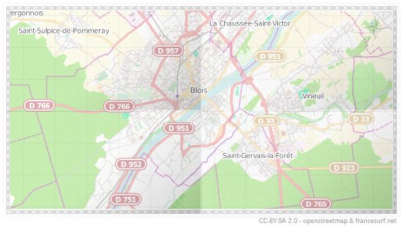 Carte de Blois