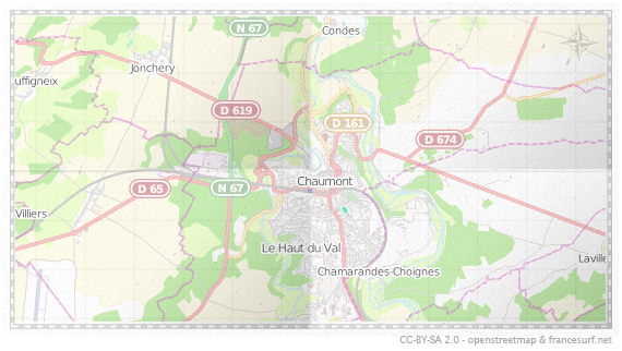 Carte de Chaumont