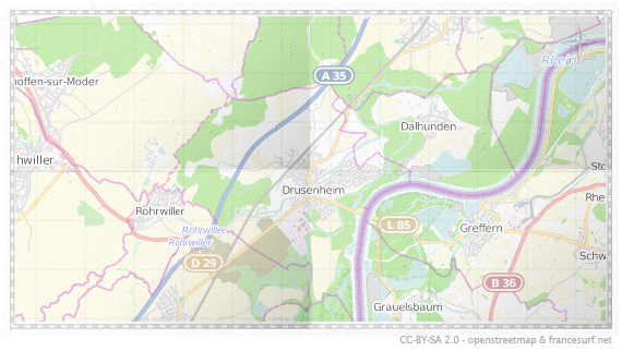Carte de Drusenheim