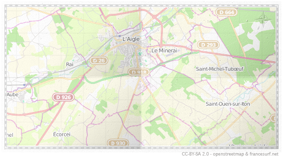 Carte de L'Aigle
