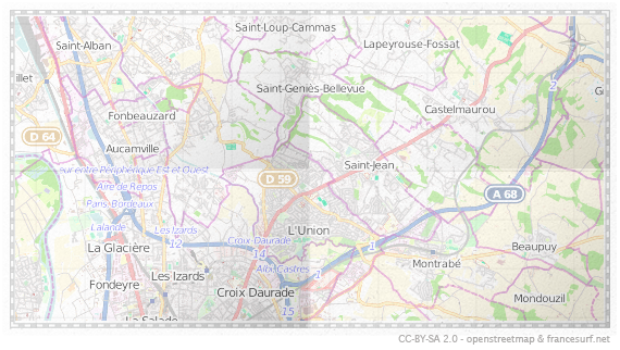 Carte de L'Union