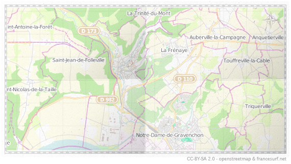 Carte de Lillebonne