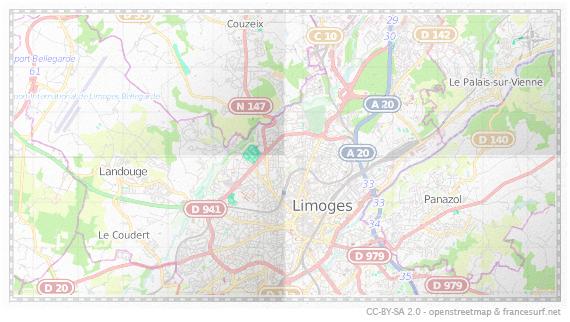Carte de Limoges
