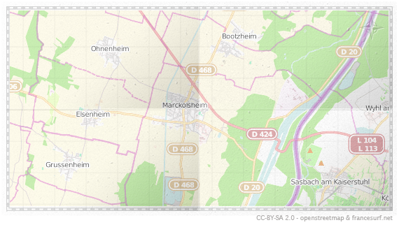 Carte de Marckolsheim