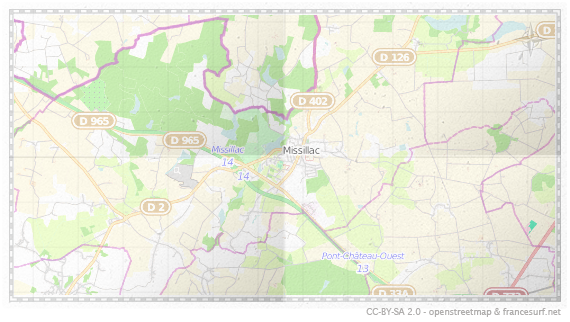Carte de Missillac