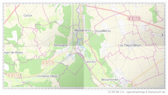 Carte de Nassandres