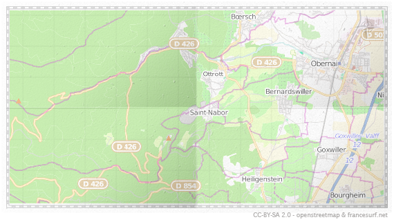 Carte de Ottrott