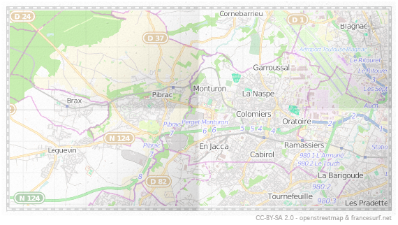 Carte de Pibrac