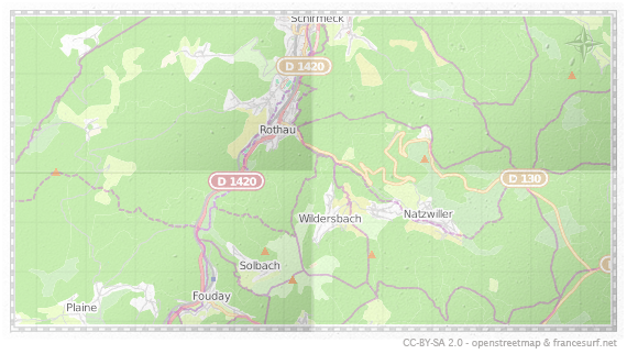 Carte de Rothau