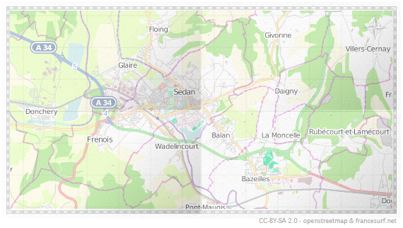Carte de Sedan