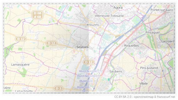 Carte de Seysses
