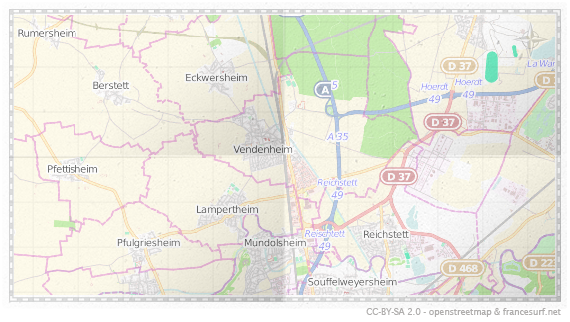 Carte de Vendenheim