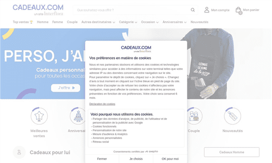 idée cadeau anniversaire rencontre pour femme