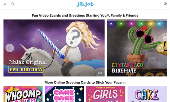 carte anniversaire jibjab
